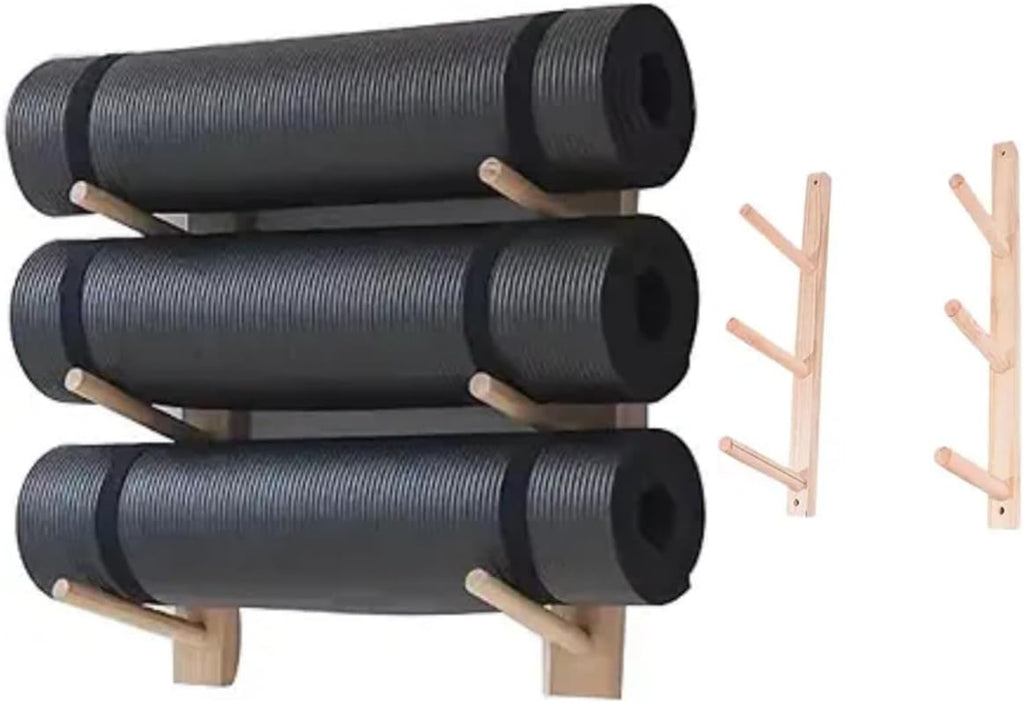 Wall & Freestanding Yoga Mat Rack