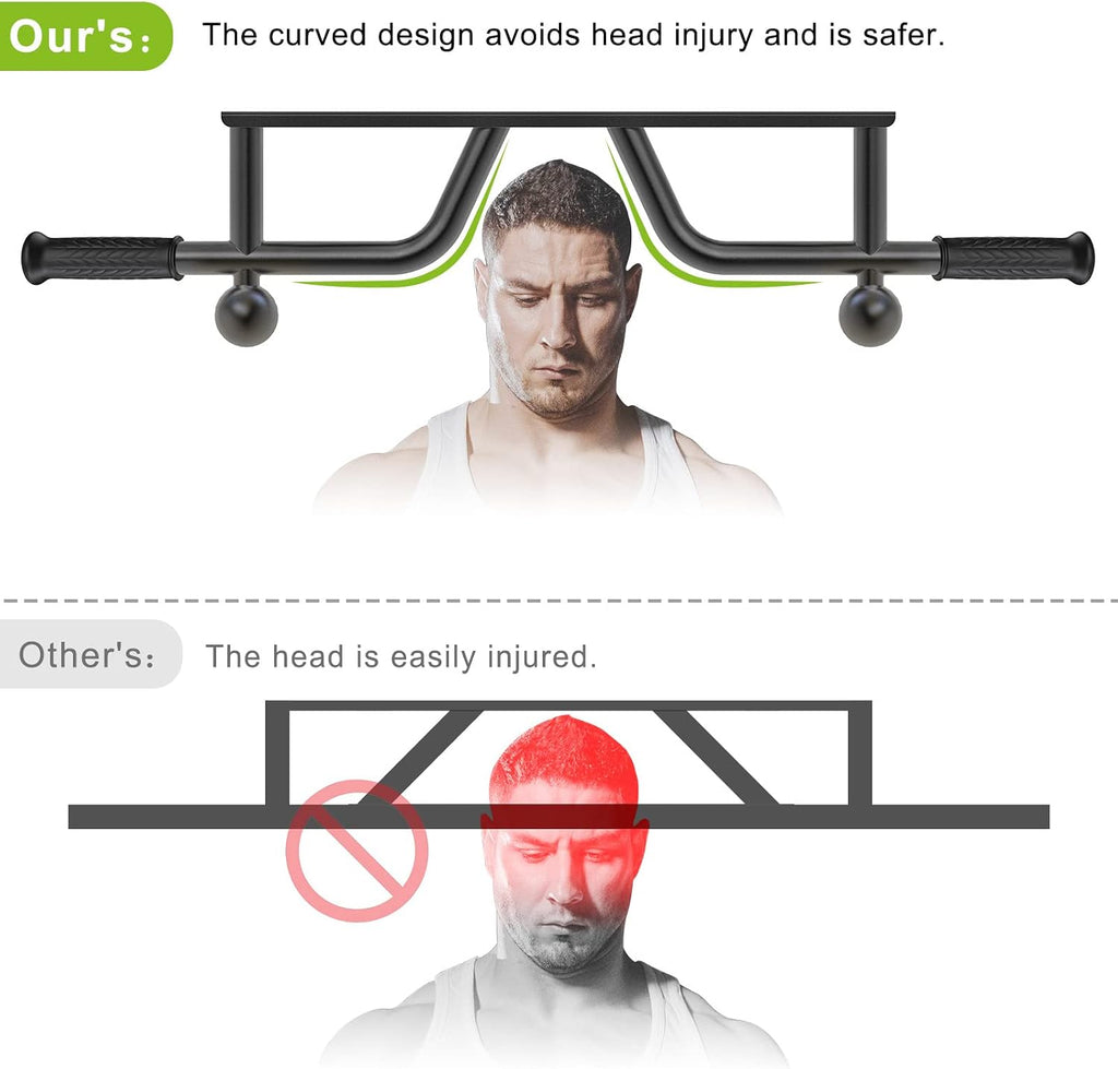 500lbs Multi-Mount Heavy Duty Pull Up Bar