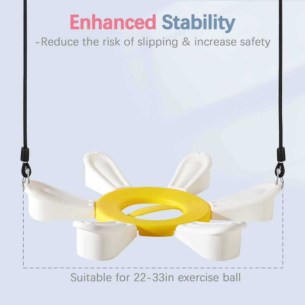 65cm Daisy Base Anti-Burst Yoga