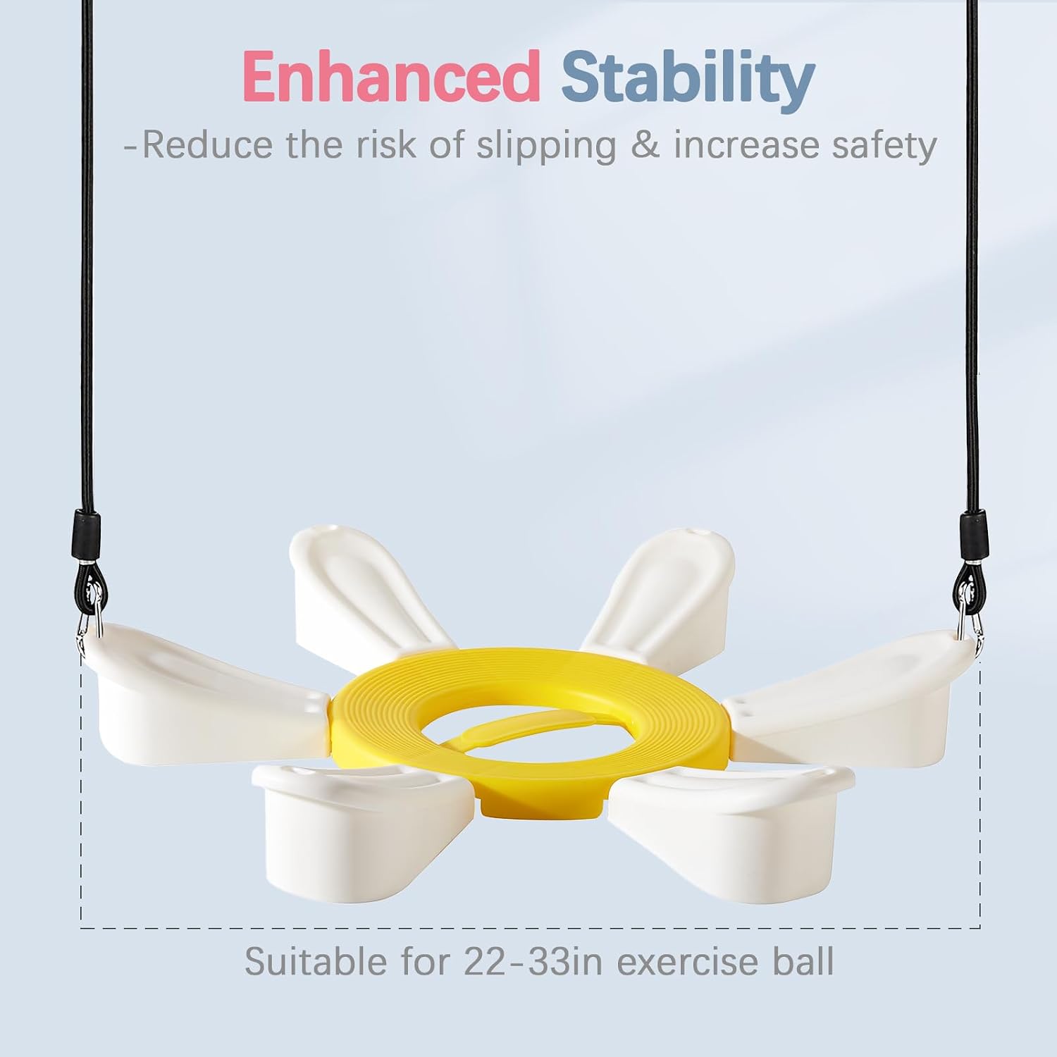 65cm Daisy Base Anti-Burst Yoga