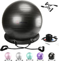 65cm Yoga Ball Chair Set