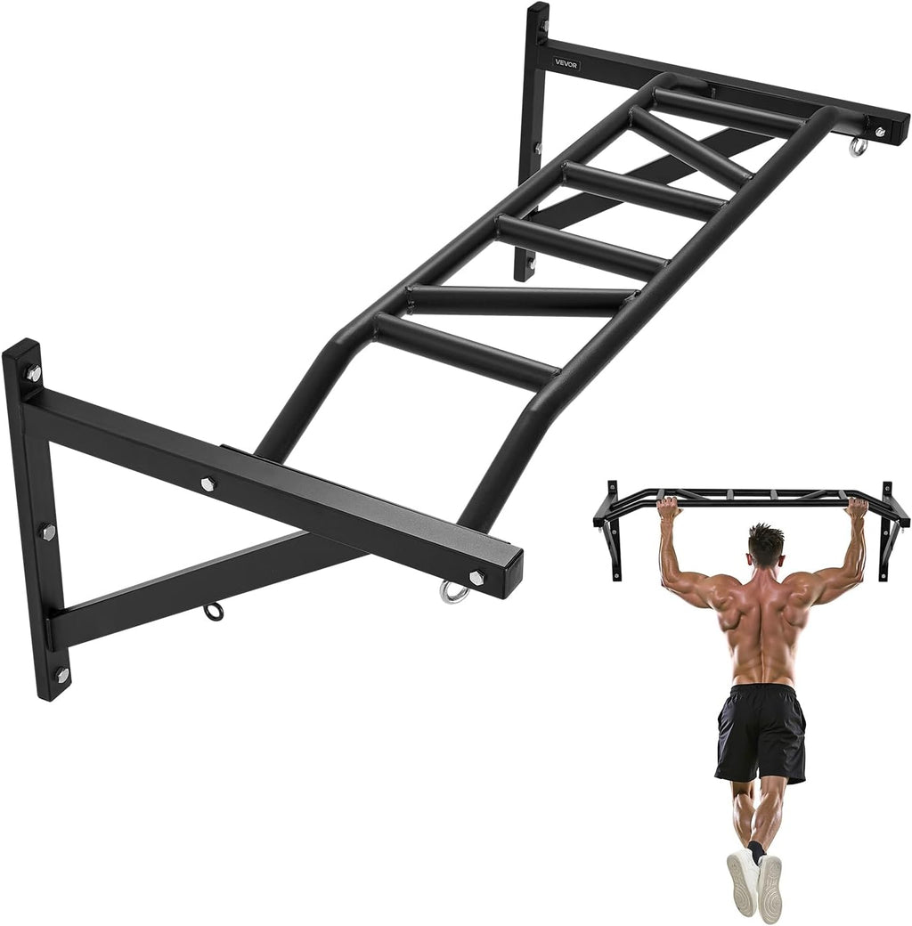 Multi-Grip Wall Mount Pull Up Bar