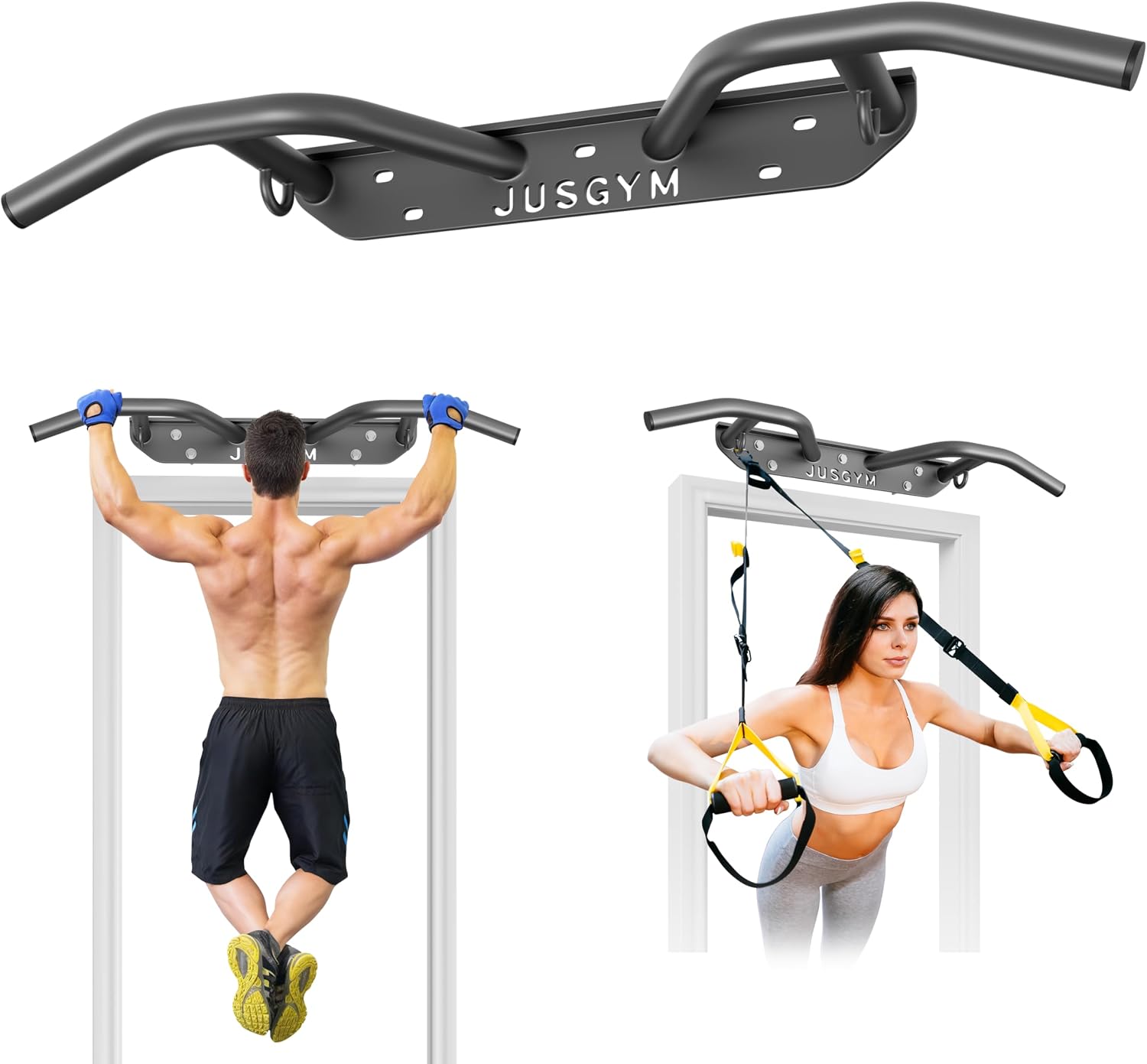 Heavy Duty Wall Mount Pull Up Bar