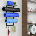 Black Metal Yoga Mat Holder