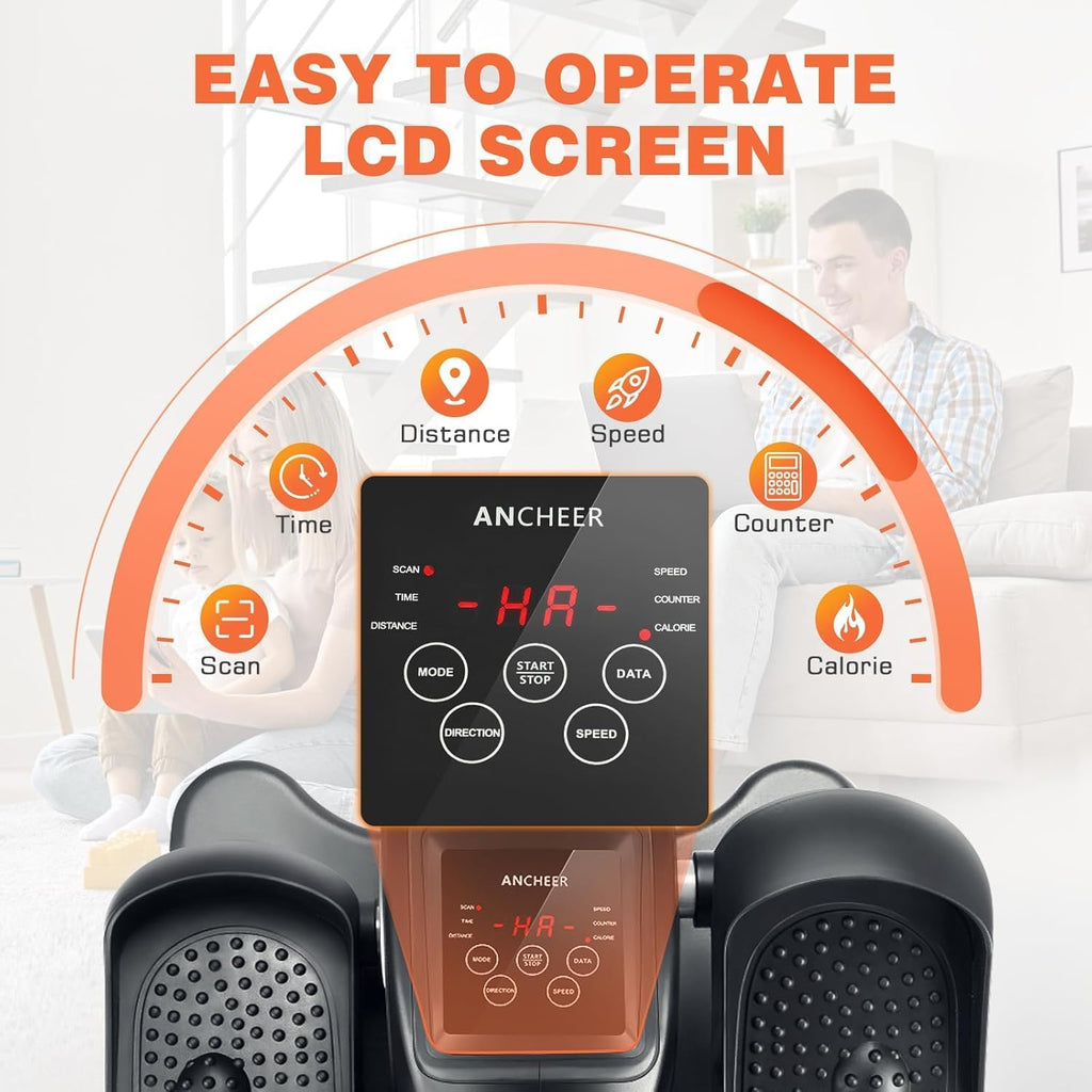 LCD Electric Under Desk Elliptical