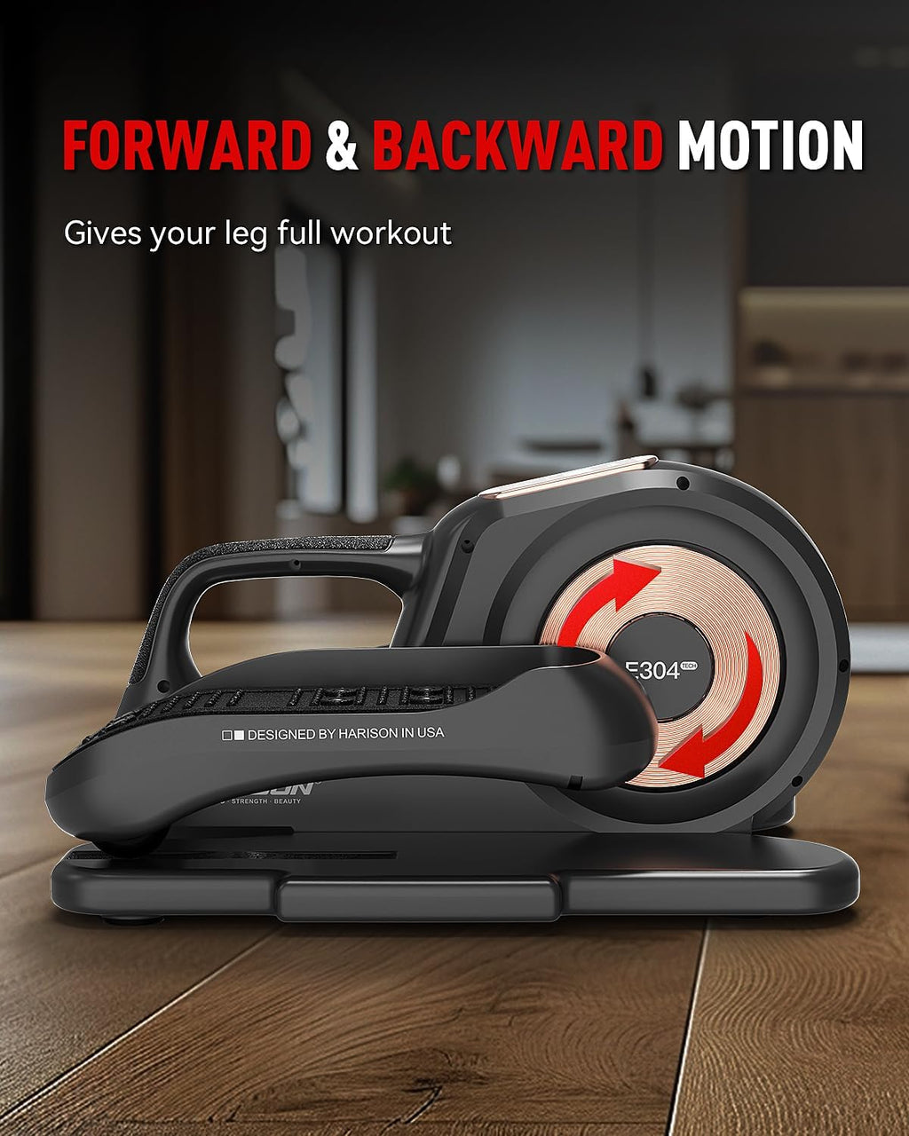 LCD Under Desk Elliptical Trainer