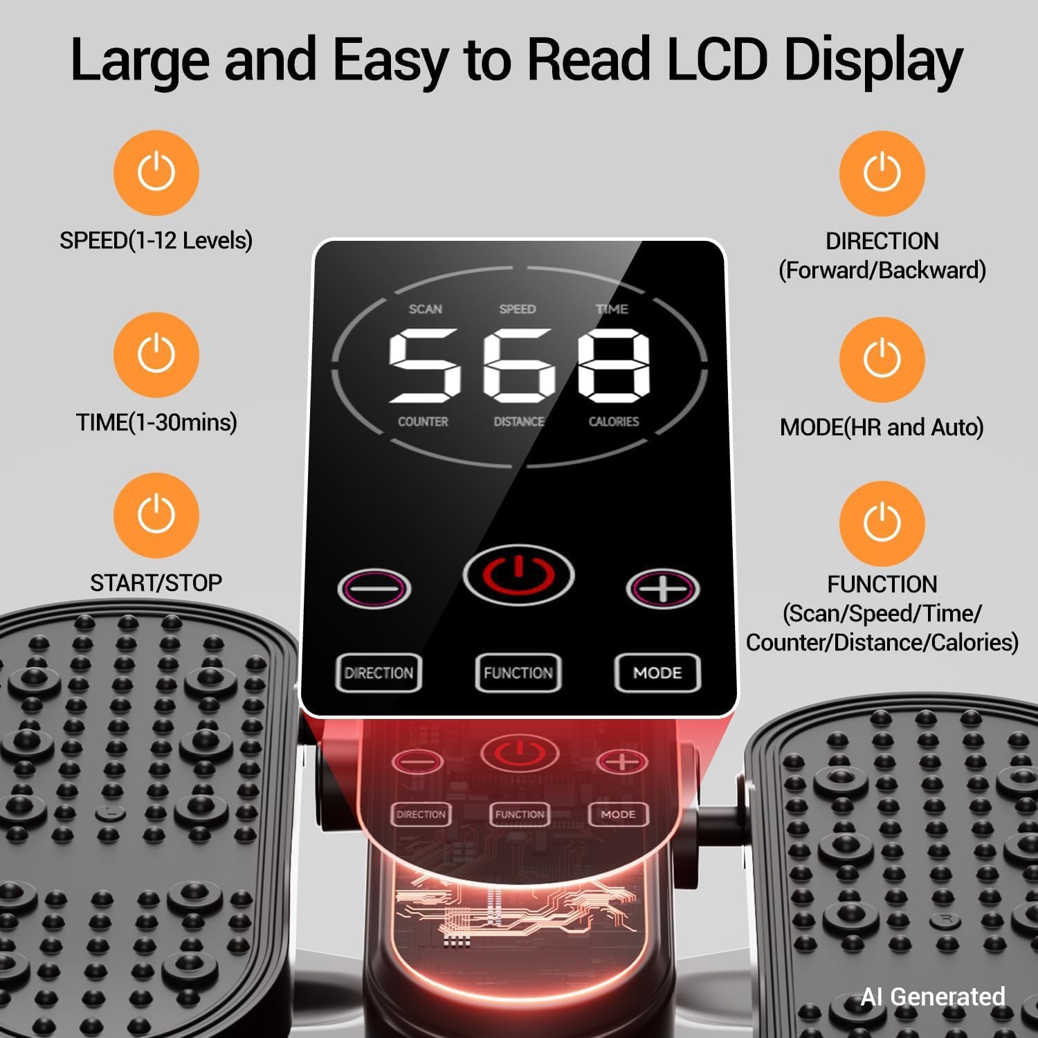 Under Desk Electric Seated Elliptical
