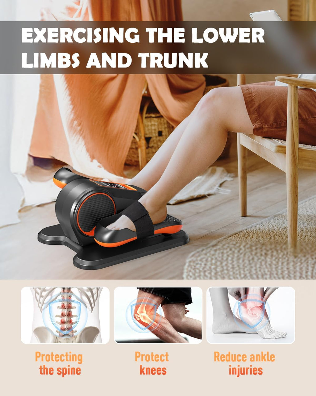 Electric Under Desk Senior Elliptical
