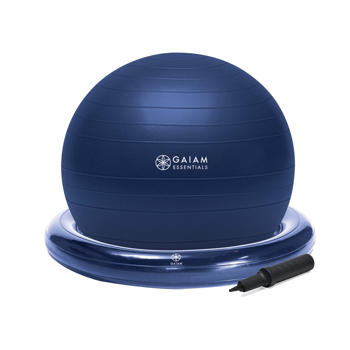 Yoga Balance Ball Chair Kit with Base & Pump