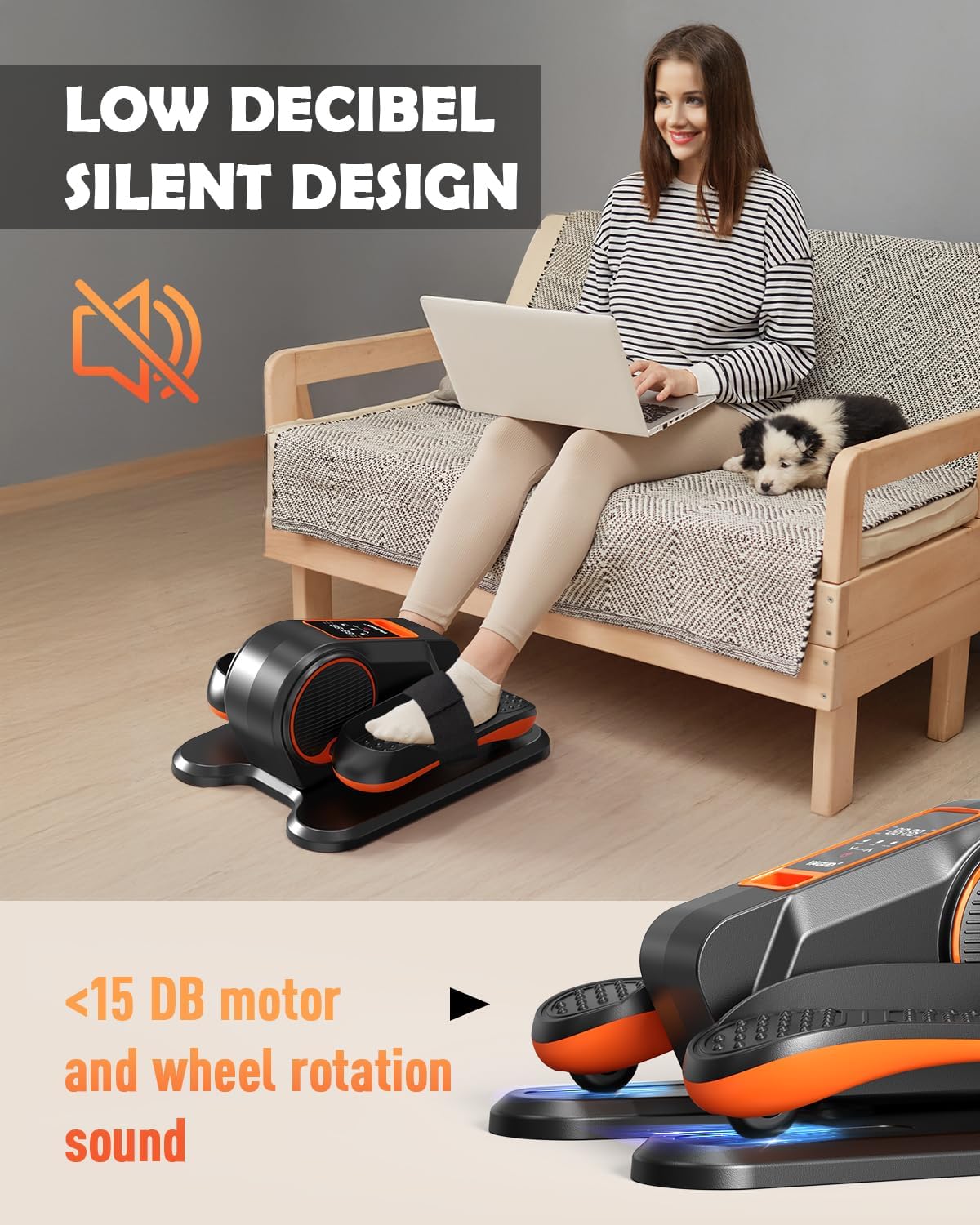 Electric Under Desk Senior Elliptical