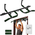 Ergonomic No-Screw Door Pull Up Bar