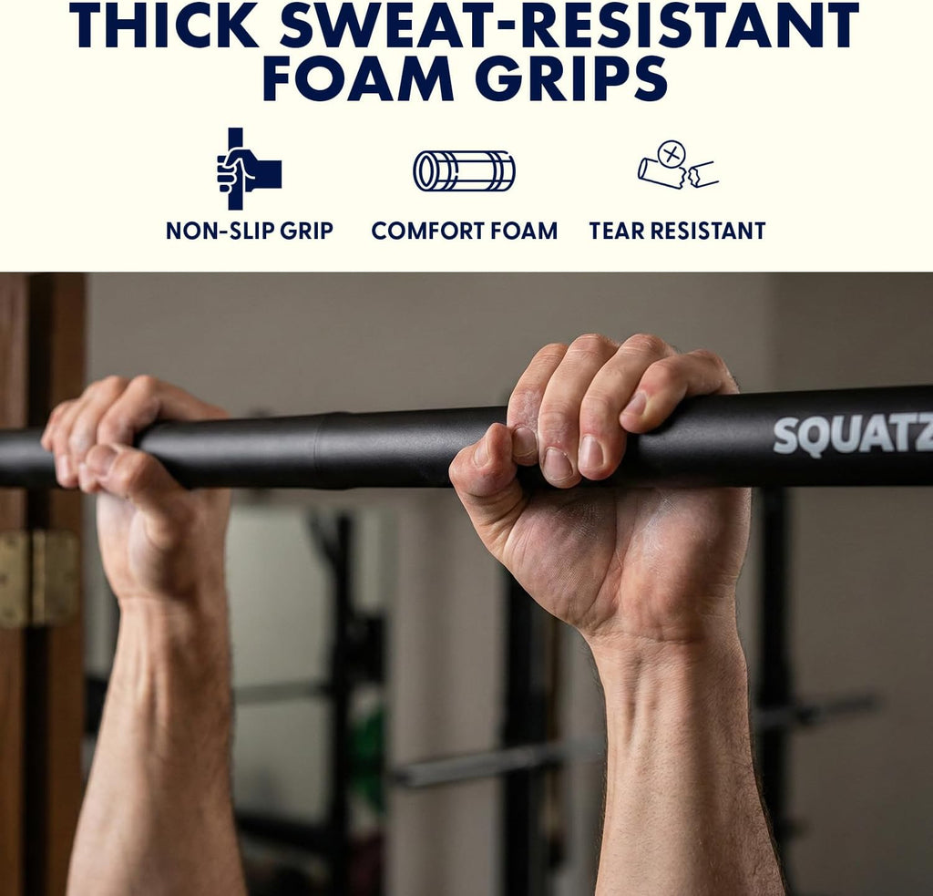Adjustable Doorway Pull Up Bar with Level Meter
