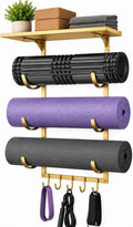 Iron Wall Yoga Mat Storage Rack