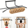 2-in-1 Doorway Pull Up Bar Climbing Hangboard