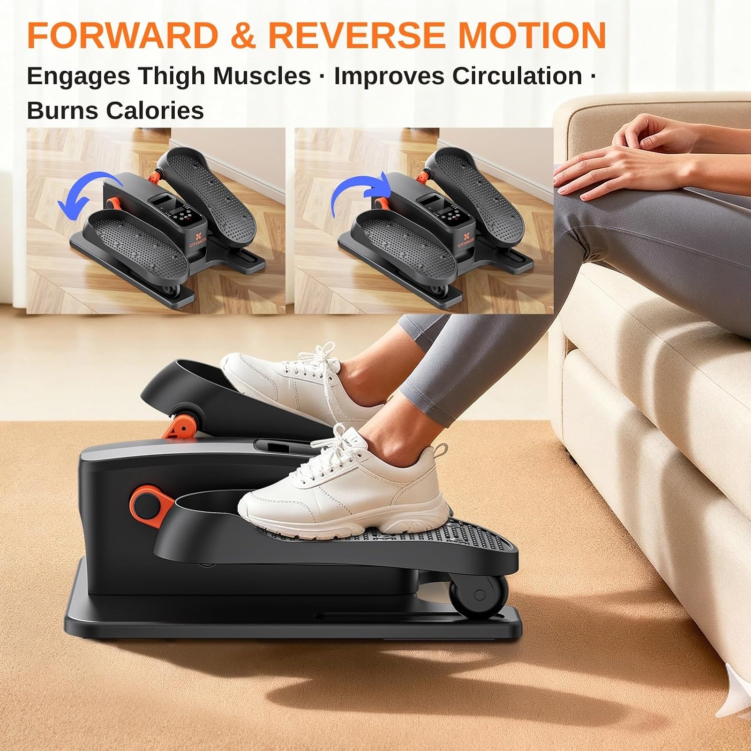 Dual Direction Under Desk Elliptical