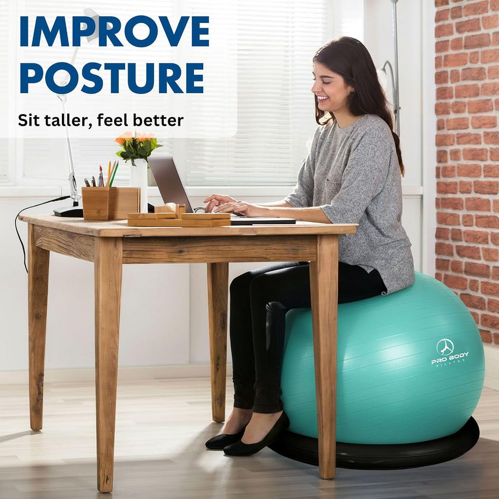 Exercise Yoga Ball Chair with Base