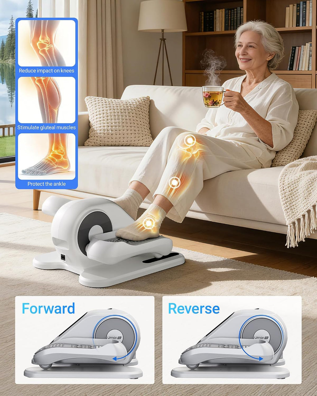 Electric Under Desk Leg Pedal Exerciser