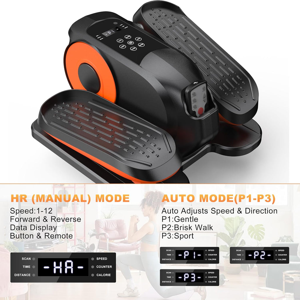 Electric Mini Under Desk Leg Elliptical