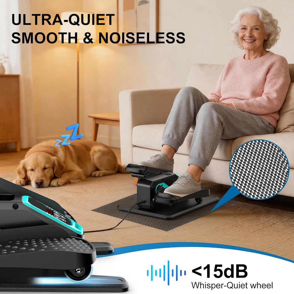 Motorized Under Desk Mini Elliptical