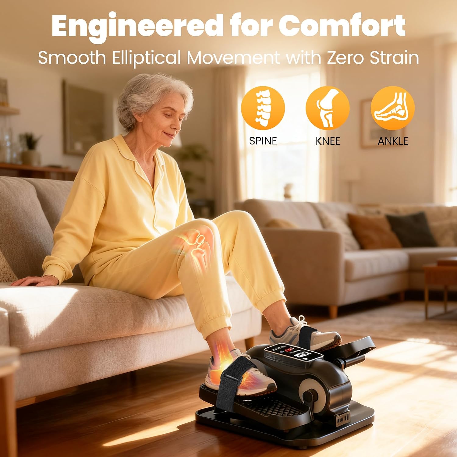 Electric Under Desk Senior Leg Elliptical