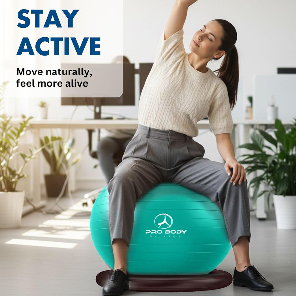 Exercise Yoga Ball Chair with Base