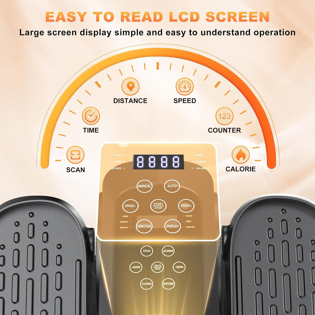 Electric Mini Under Desk Leg Elliptical
